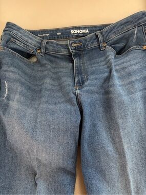 Sonoma Women's Curvy Jeans Straight-leg